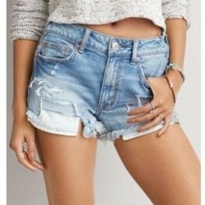 American Eagle Hi-Rise Jean Shorts